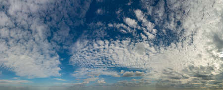 Fantastic soft thunderclouds at sunrise, natural compositionの写真素材