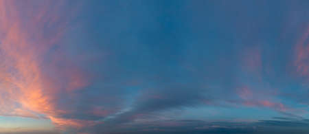 Fantastic soft clouds at sunrise, natural compositionの写真素材