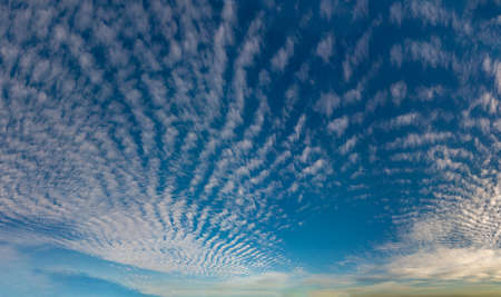 Fantastic soft clouds at sunrise, natural compositionの写真素材