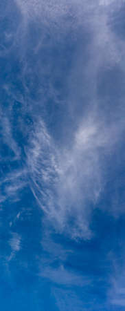 Fantastic soft clouds against blue sky, natural compositionの写真素材
