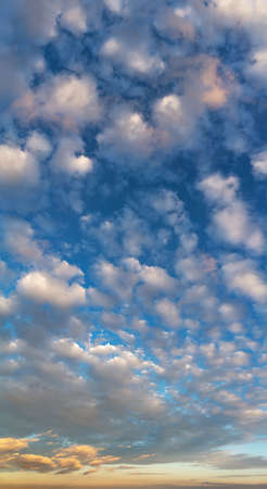 Fantastic soft clouds at sunrise, natural compositionの写真素材