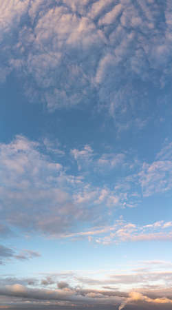 Fantastic soft clouds at sunrise, natural compositionの写真素材