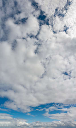 Fantastic soft clouds against blue sky, natural compositionの写真素材