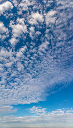 Fantastic soft clouds against blue sky, natural compositionの写真素材