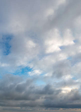 Fantastic soft clouds against blue sky, natural compositionの写真素材