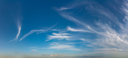 Fantastic soft clouds at sunrise, natural compositionの写真素材