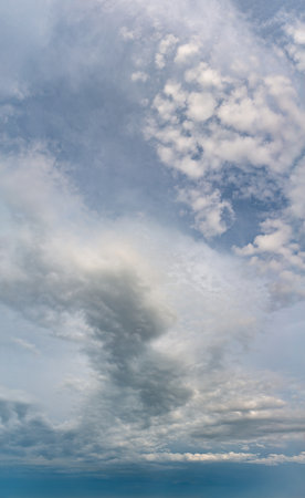 Fantastic soft clouds at sunrise, natural compositionの写真素材