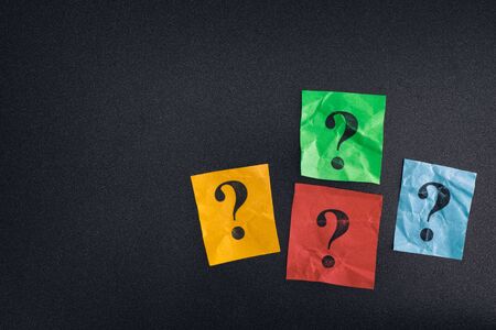Difficult Decisions.Too Many Questions. Close up.