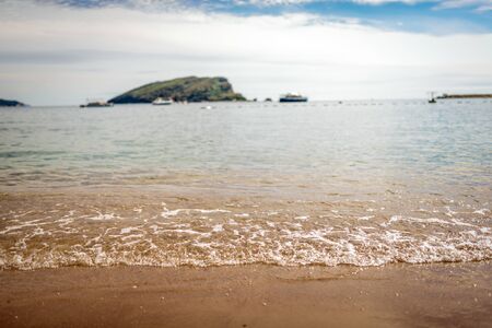 Sea Old Town Budva Montenegro travel journey trip recreation summer spring cityの写真素材