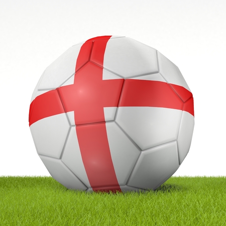 Football - flag of England 2の写真素材