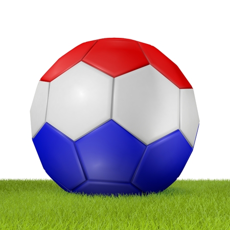 Football - flag of Netherlands -2の写真素材