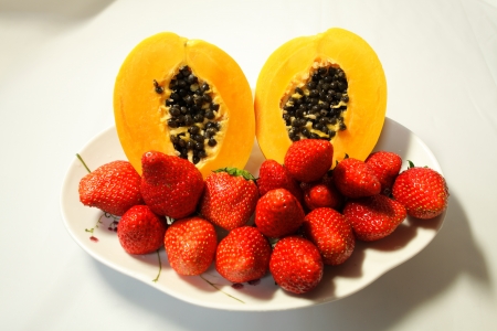 Fresh fruitsの写真素材