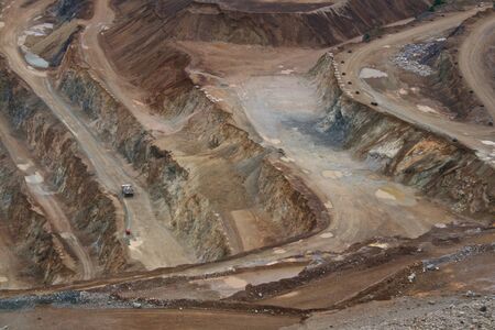 IRON MINE OPEN Erzberg IN AUSTRIA 
