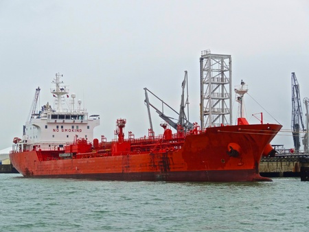 Red tanker
