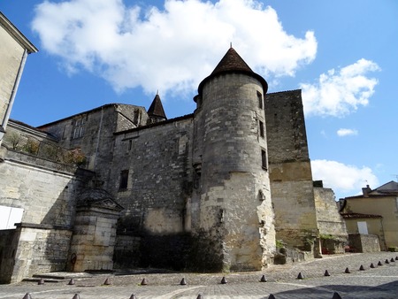 Chateau at Cognac in the Charenteのeditorial素材