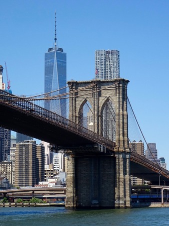 Brooklyn Bridge and One World