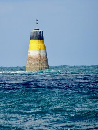 Beacon at seaの写真素材