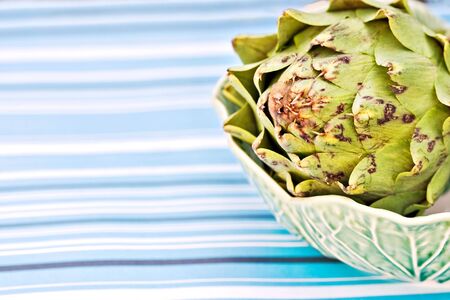 Fresh artichokeの写真素材