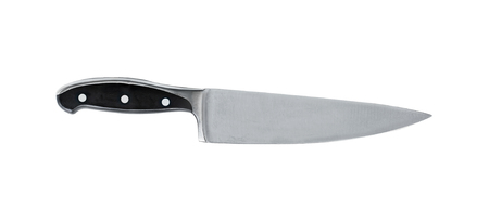 Stainless Steel Kitchen knives, isolated on white