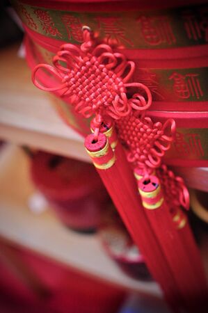 Mystic Knot Chinese New Year Decorationの写真素材