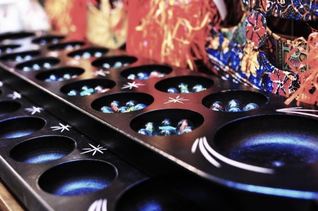 Malaysian Traditional Game Congkak 