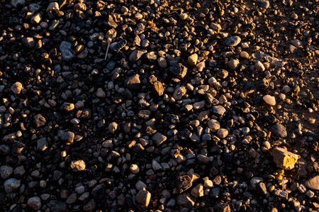 gravel close upの写真素材