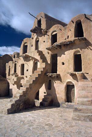 Ksour Ksar Ouled Soltane near Tataouine,Tunisiaの写真素材