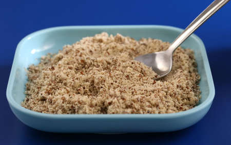 Healthy Glutin-free Almond meal ready for bakingの写真素材