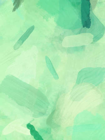 Green painted abstract background paperの写真素材