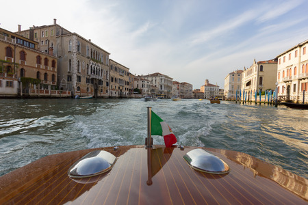 grand canal in veniceの写真素材
