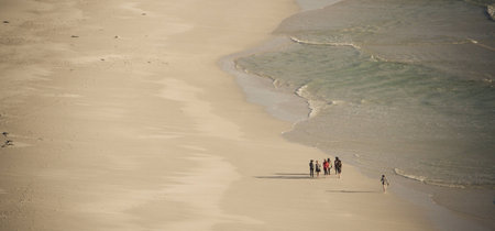 Noordhoek Beach walkの写真素材