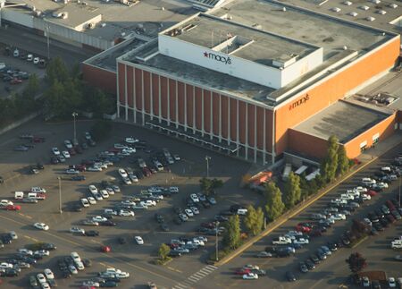 Macy's department store in Tacoma, WAのeditorial素材
