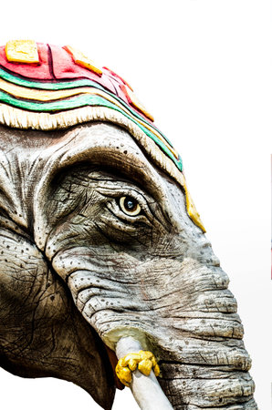 Elephent statueの写真素材