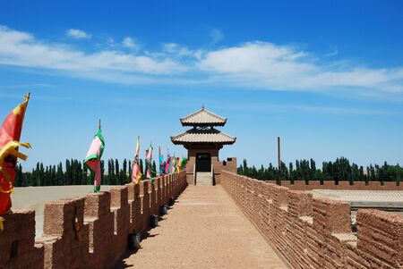 Dunhuang Yang Guan, ancient ruins