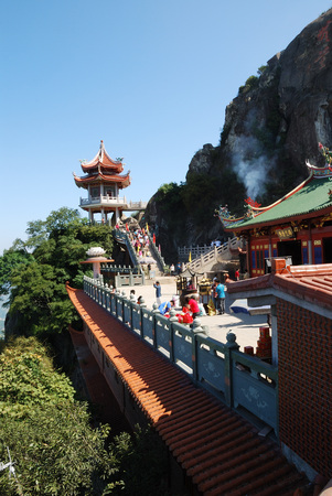 Quanzhou Xian Gong Shan, Dragon, Totem, Quanzhou, Fujian, China, Asia, Travel, Religion, Buddhism, Immortal, God,のeditorial素材