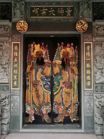 Quanzhou ancient building doors, Quanzhou old station, Inn, Quanzhou, Fujian,のeditorial素材