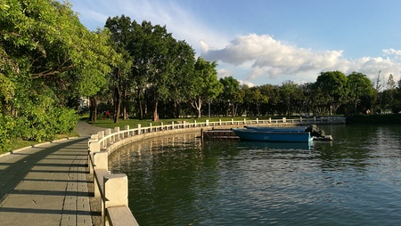 West Lake Park, Quanzhou, Fujianのeditorial素材