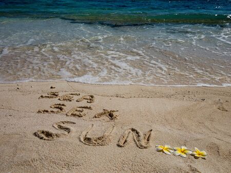 Sea sex and sunの写真素材