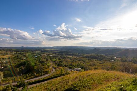 Beautiful landscape mountain in Thailandの写真素材