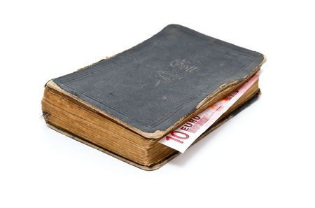 Religion and moneyの写真素材