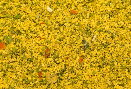 A mixture of vegetables for cookingの写真素材