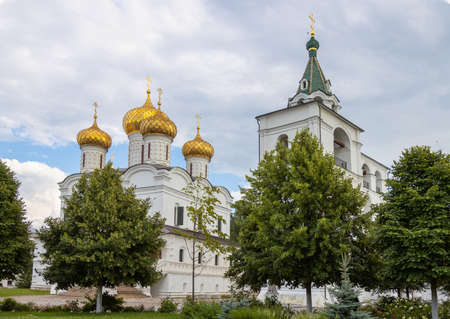 Ipatiev monastery in Kostroma town. Golden ring of Russia.のeditorial素材