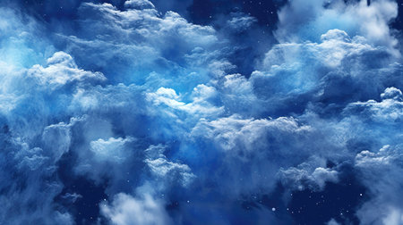 beautiful impressive abstract cloud wallpaper, ai generated imageの素材