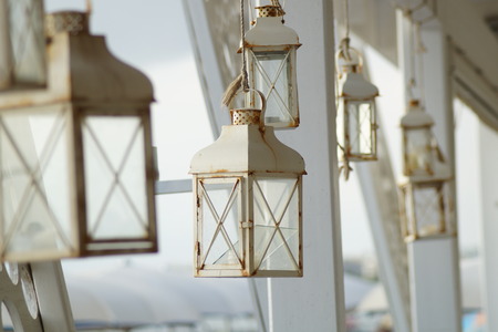 lantern vintageの写真素材