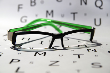 glasses close up