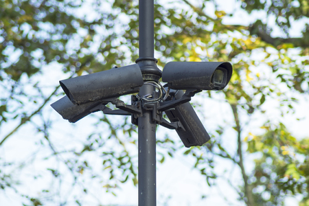 security cameraの写真素材