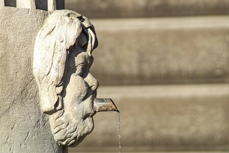 historic fountainの写真素材