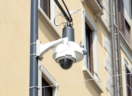 security cameraの写真素材