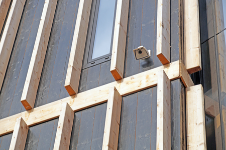 modern wood structure
