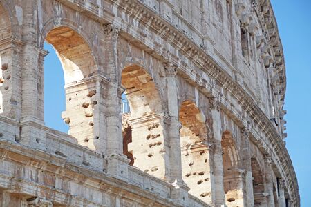 The Colosseum in Rome, Italyの写真素材